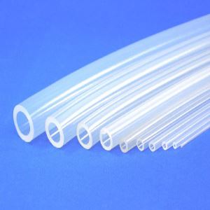 دیواره نازک لوله لاستیکی سیلیکونی شفاف مقاوم در برابر حرارت